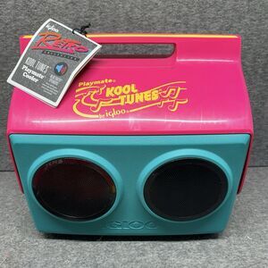 Kool Tunes Bluetooth Boombox Cooler 14 Qt Playmate Cooler with Speakers And Belt
